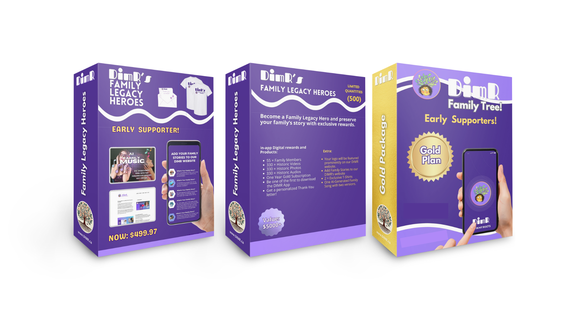 FAMILY LEGACY HEROES PACKAGE